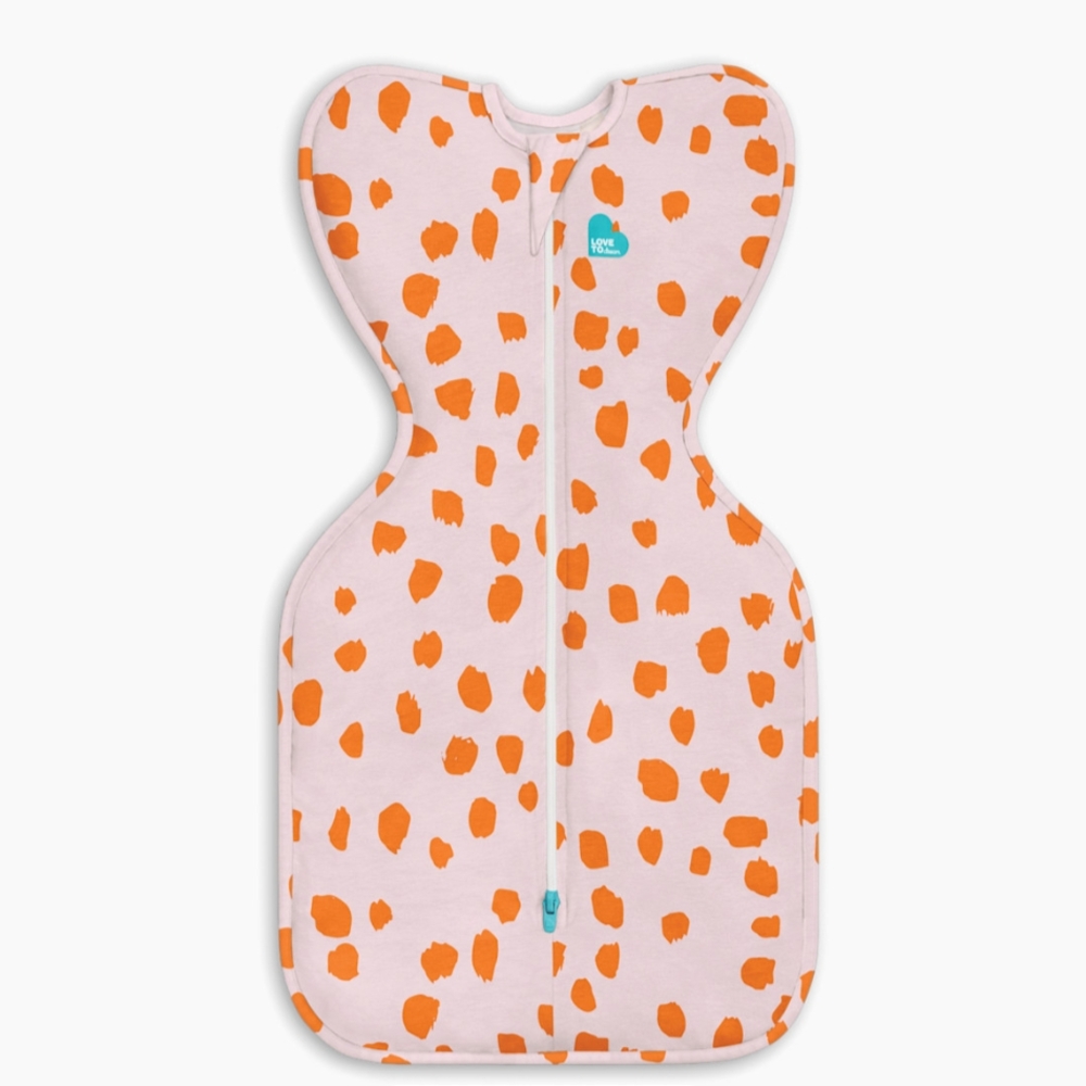 Love to Dream Pink and Orange Sleep Sack -1.0 Tog, Size M